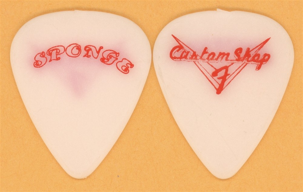 Sponge Joey Mazzola Vintage Guitar Pick - 1994 Rotting Pinata Tour
