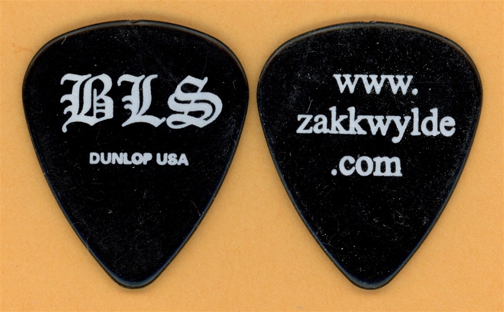 Black Label Society Zakk Wylde Vintage Guitar Pick - 2004 Hangover Music Tour