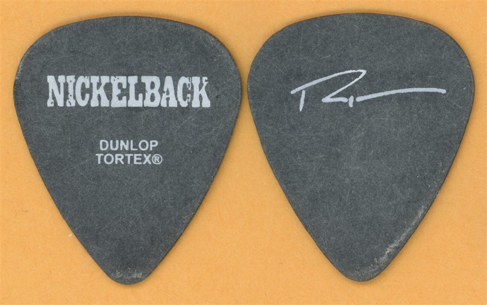 Nickelback Ryan Peake Vintage Guitar Pick - 2004 Long Road Tour
