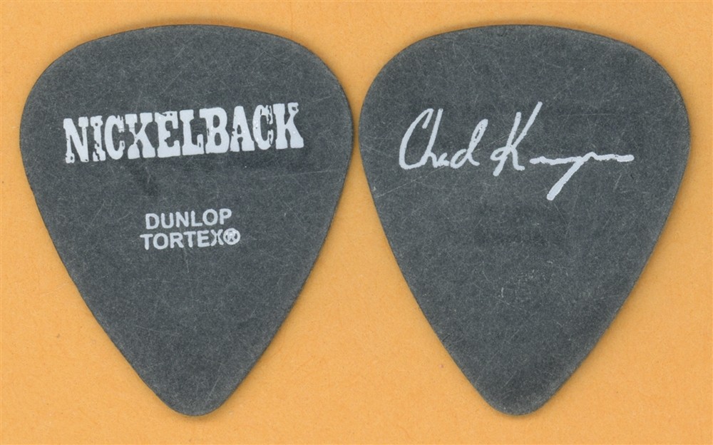 Nickelback Chad Kroeger Vintage Guitar Pick - 2004 Long Road Tour