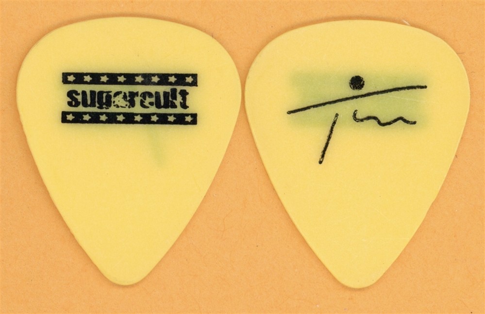 Sugarcult Tim Pagnotta Vintage Guitar Pick - 2002 Static Tour