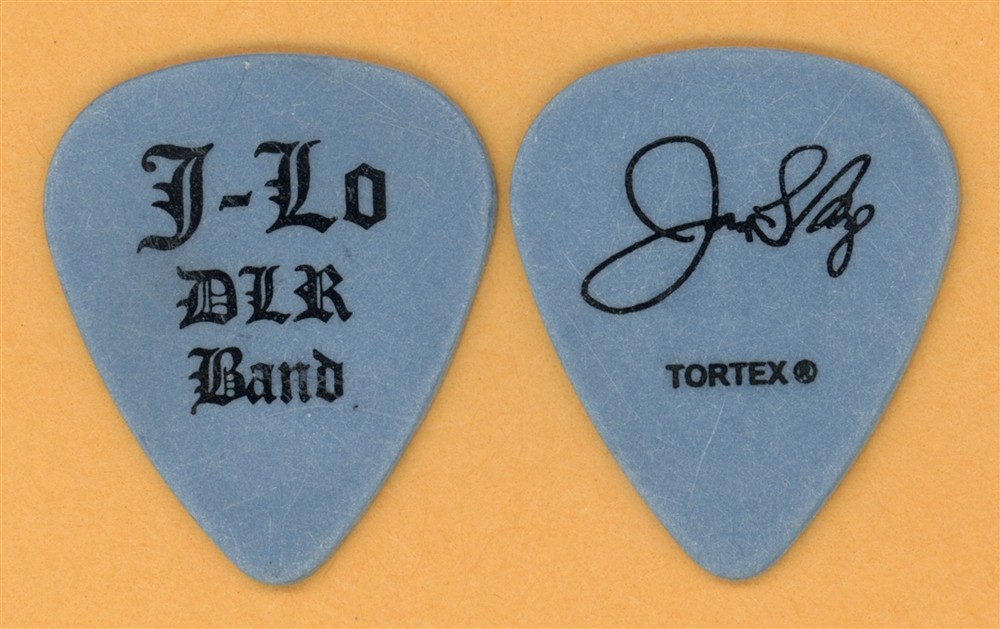 David Lee Roth Van Halen James Lomenzo DLR Band Vintage Guitar Pick - 1999 Tour