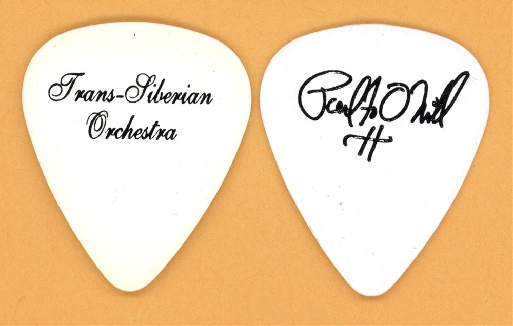 Trans-Siberian Orchestra Paul O'Neill Vintage Guitar Pick - 2000 Tour