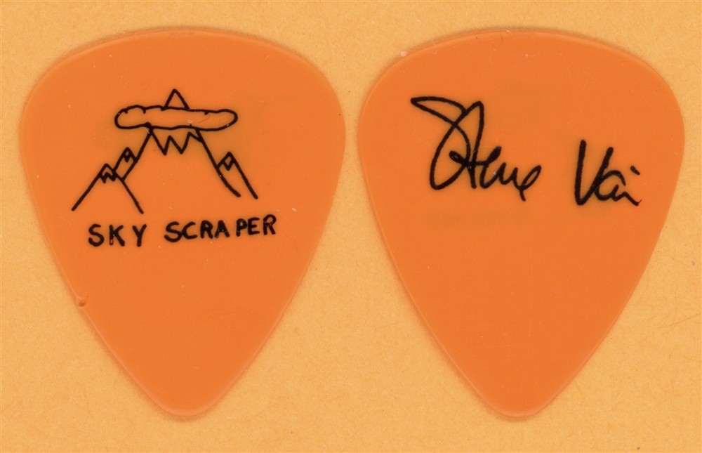 David Lee Roth Steve Vai Vintage Guitar Pick - 1988 Skyscraper Tour - Med Gauge