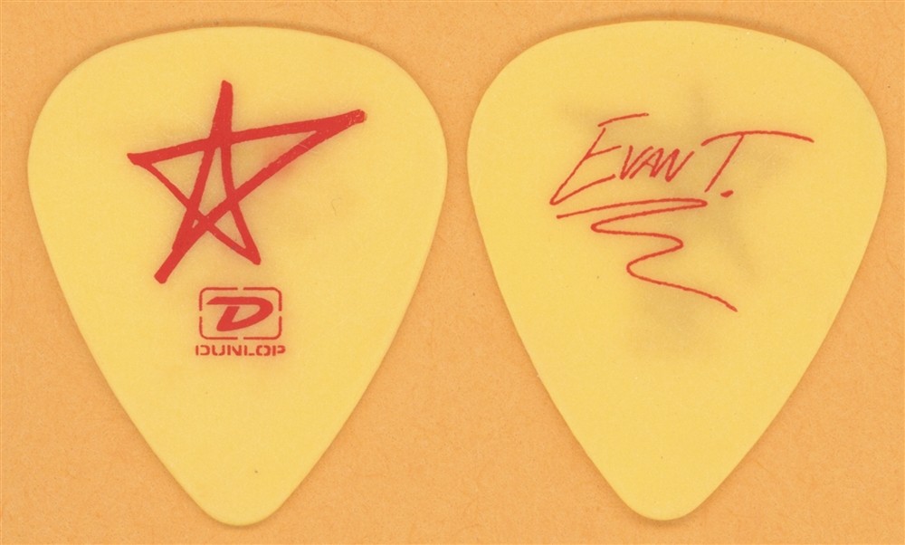 Avril Lavigne Evan Taubenfeld Vintage Guitar Pick - 2004 Bonez Tour