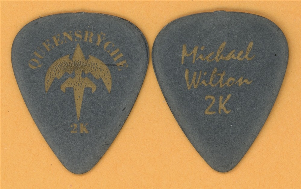 Queensryche Michael Wilton Vintage Guitar Pick - 2000 Q2K Tour
