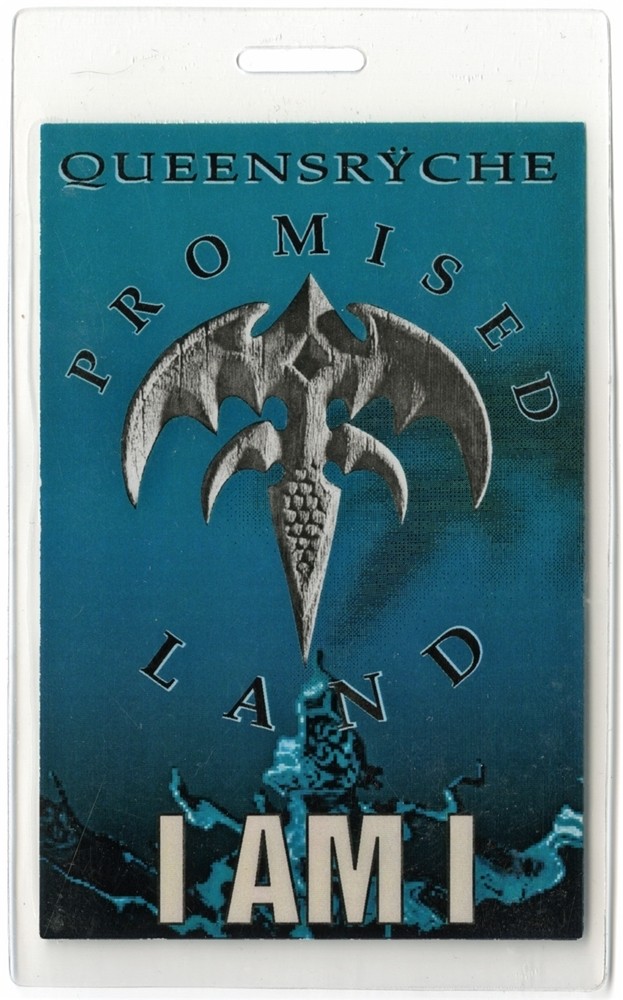 Queensryche 1994 Concert Laminated Backstage Pass Promised Land Tour