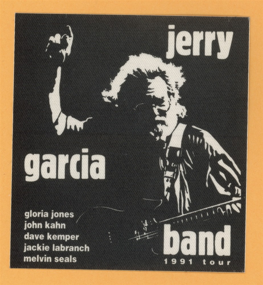 Jerry Garcia 1991 Grateful Dead Concert Tour All Access Backstage Pass