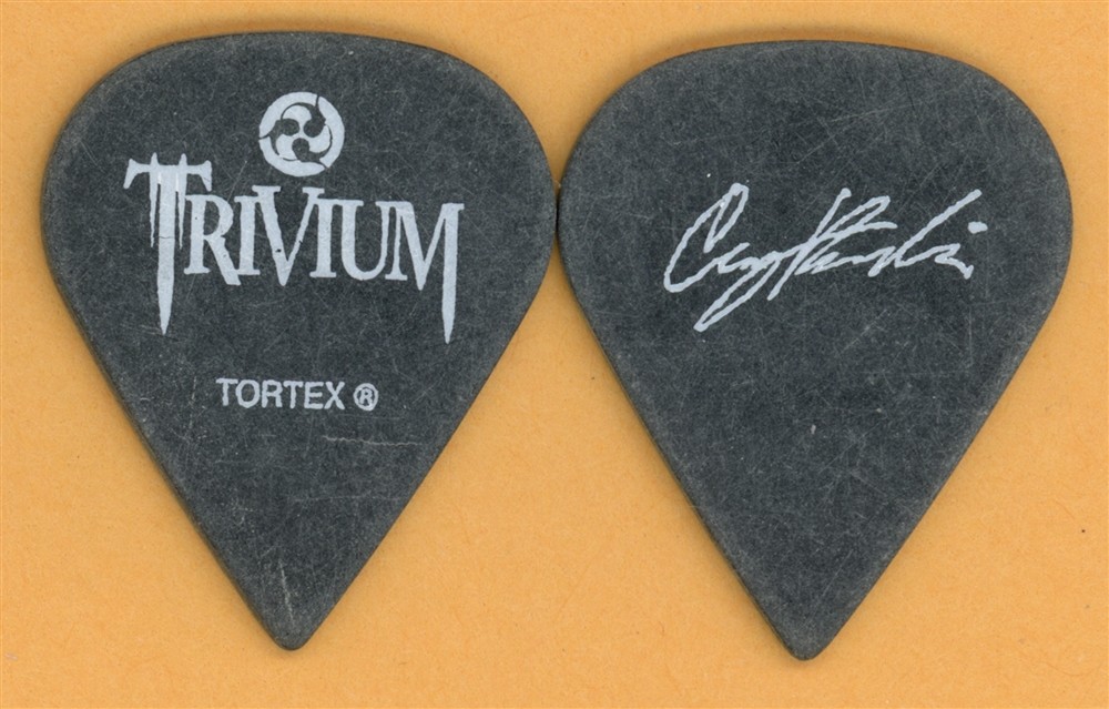 Trivium Corey Beaulieu Vintage Guitar Pick - 2006 The Crusade Tour