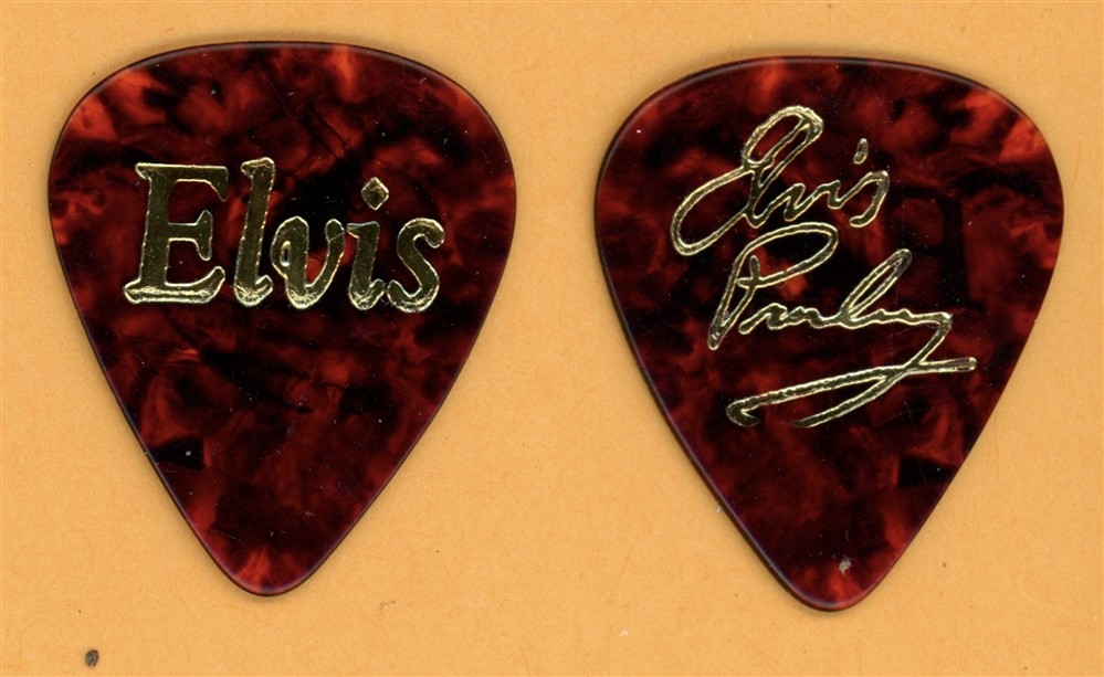 Elvin Presley Graceland Vintage Tour Guitar Pick