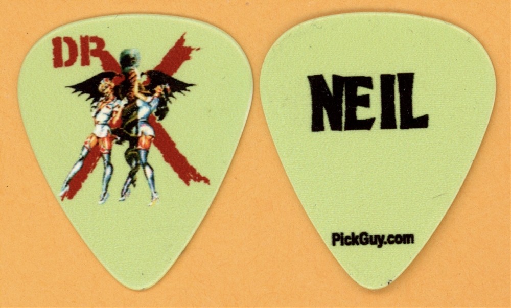 Motley Crue Vince Neil Vintage Guitar Pick - 2009 Dr. Feelgood 20th Tour