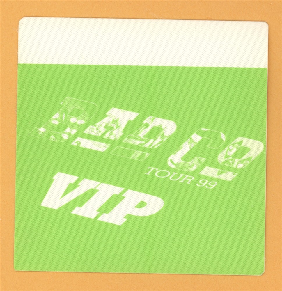 Bad Company 1999 Concert Tour VIP Backstage Pass