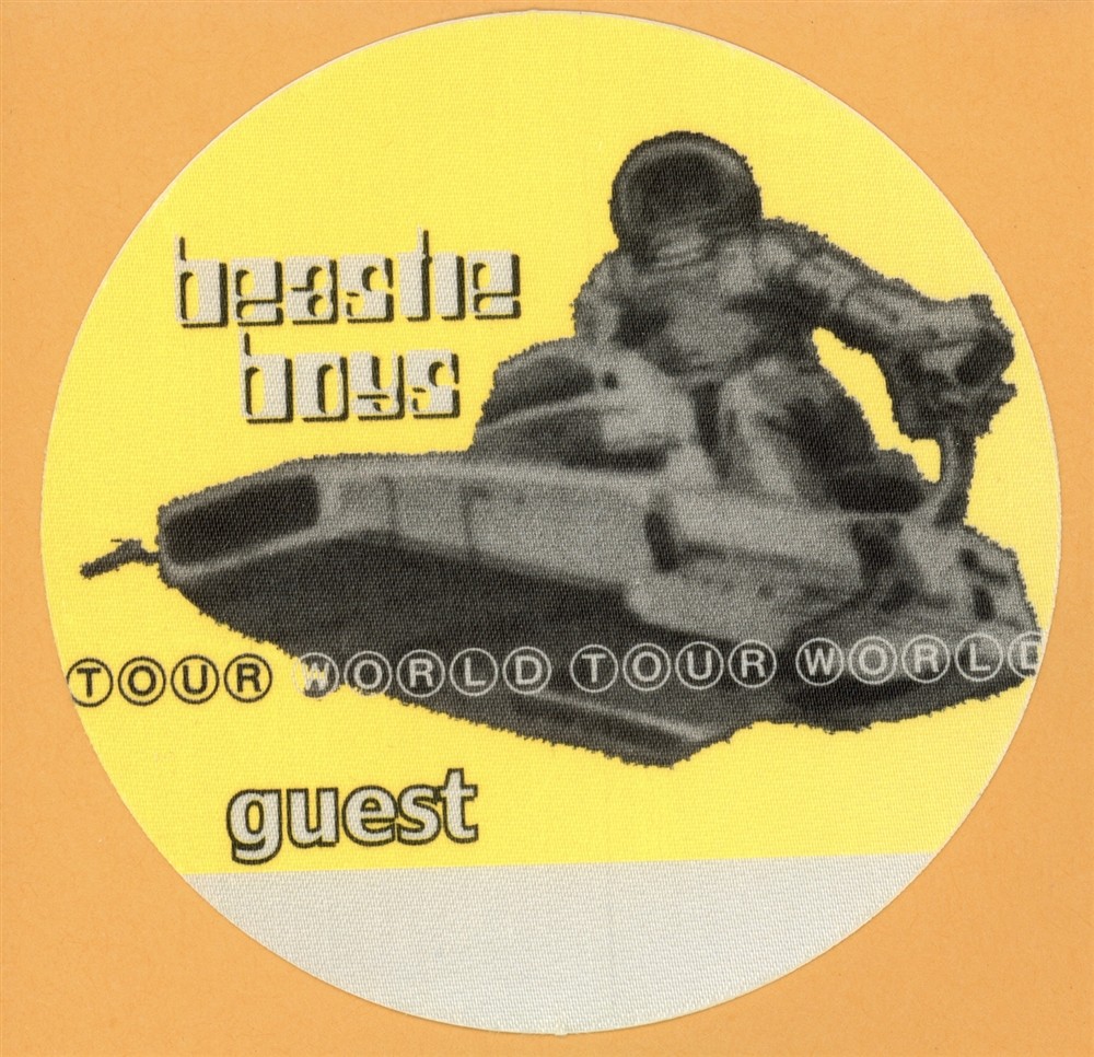 Beastie Boys 1998 Hello Nasty Concert Tour Guest Backstage Pass