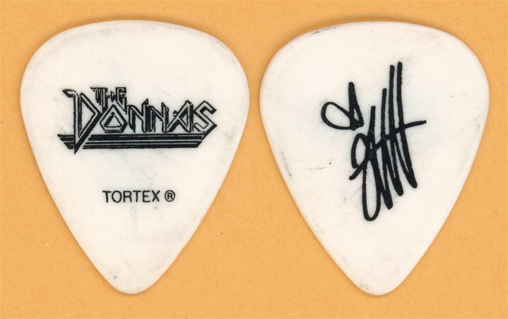 The Donnas Torry Castellano Vintage Guitar Pick - 2009 US Tour