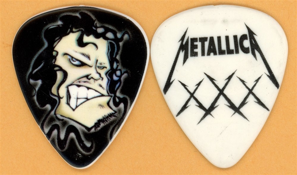 Metallica Kirk Hammett Vintage Guitar Pick - 2011 XXX 30th Anniversary Tour