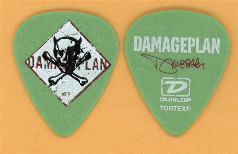 Pantera Damageplan Dimebag Vintage Guitar Pick - 2004 New Found Power Tour