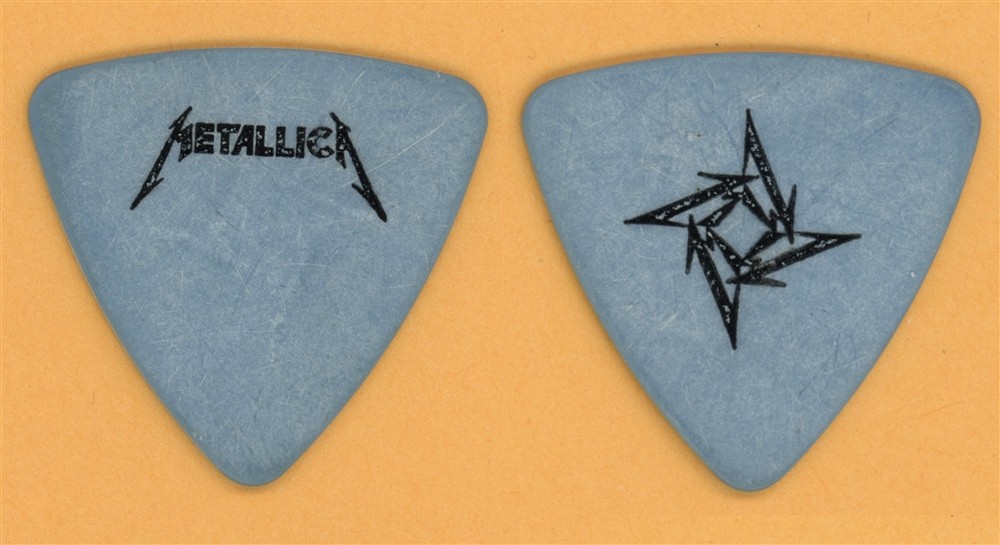 Metallica Jason Newsted Ninja Star Vintage Guitar Pick - 1996 Garage Tour