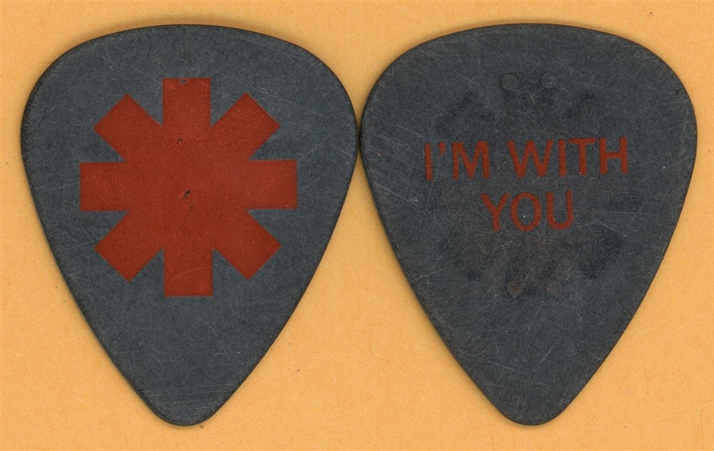 Red Hot Chili Peppers Josh Klinghoffer Vintage Guitar Pick - 2012 Tour