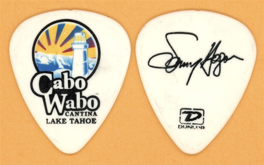 Van Halen Sammy Hagar Vintage Guitar Pick - 2004 Lake Tahoe Cabo Wabo Tour