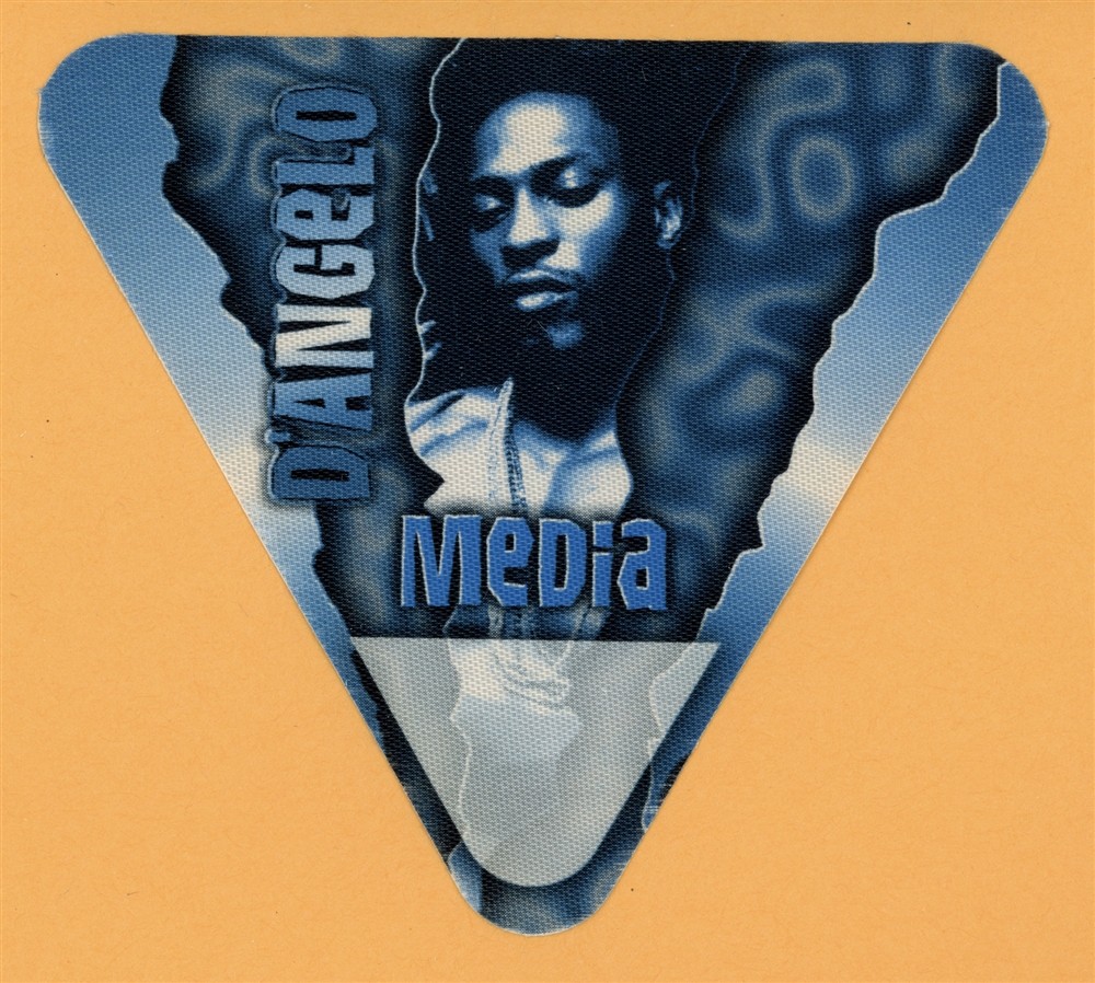 D'Angelo 2000 Voodoo Concert Tour MEDIA Backstage Pass