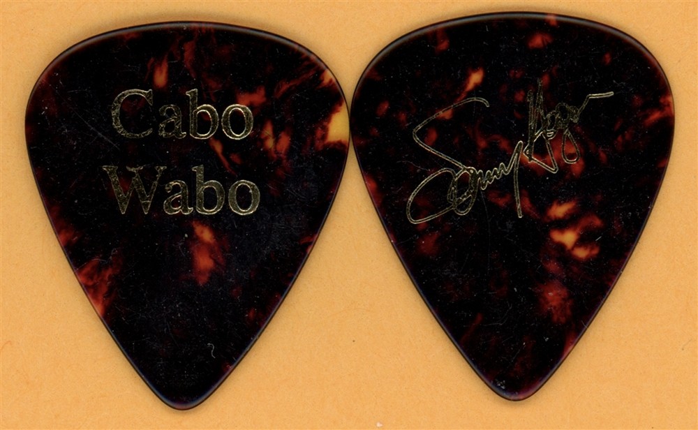 Sammy Hagar Van Halen Vintage Guitar Pick - 2004 Cabo Wabo Cantina Tour