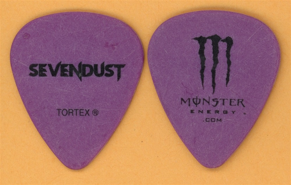 Sevendust Monster Music Vintage Guitar Pick - 2011 Cold Day Memory Tour