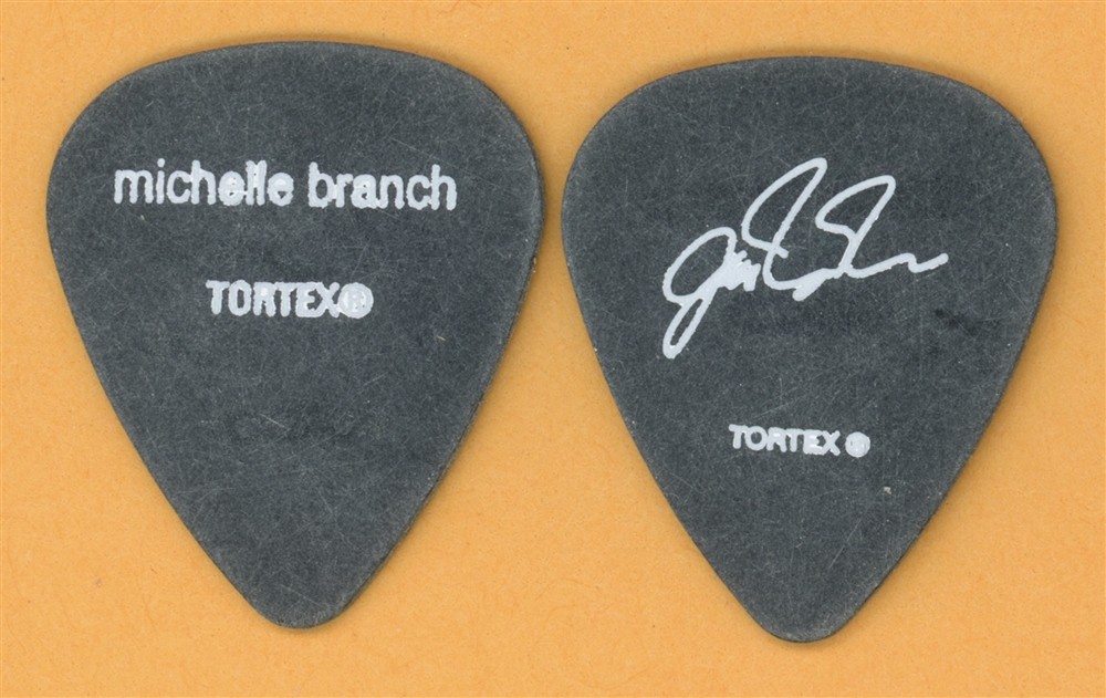 Michelle Branch Jim McGorman Vintage Guitar Pick - 2002 Spirit Room Tour