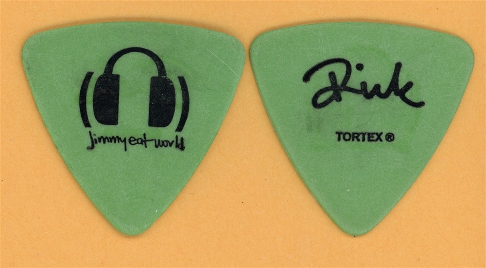 Jimmy Eat World Rick Burch Vintage Guitar Pick - 2005 Futures Tour