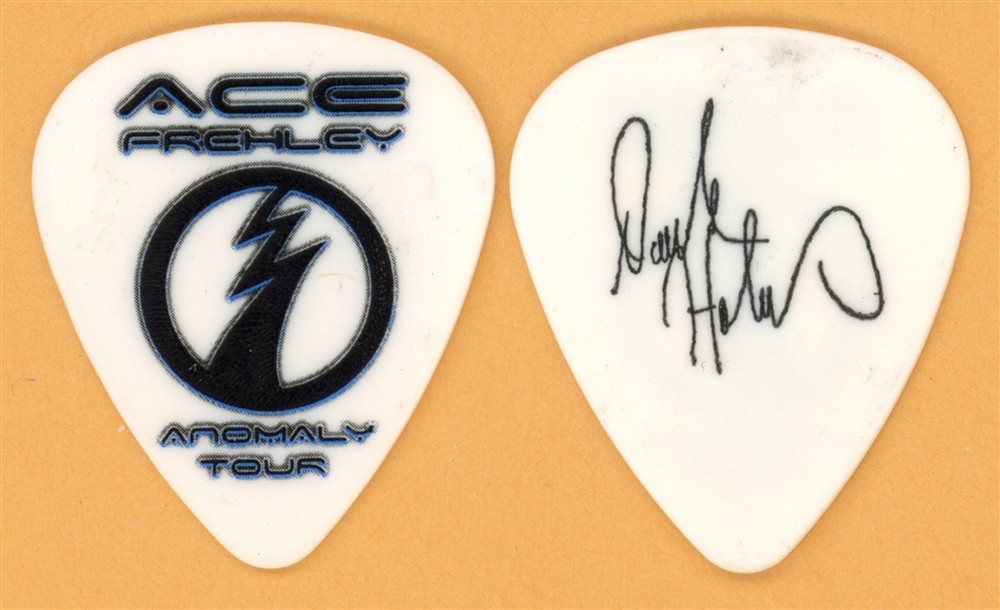 Ace Frehley KISS Derek Hawkins Vintage Guitar Pick - 2009 Anomaly Tour
