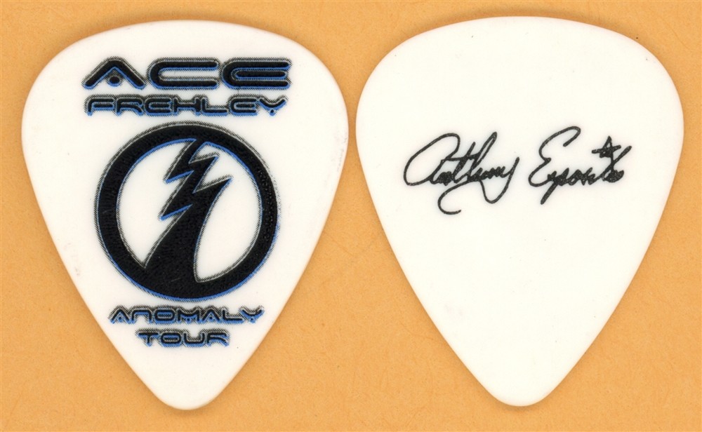 Ace Frehley Anthony Esposito KISS Vintage Guitar Pick - 2009 Anomaly Tour