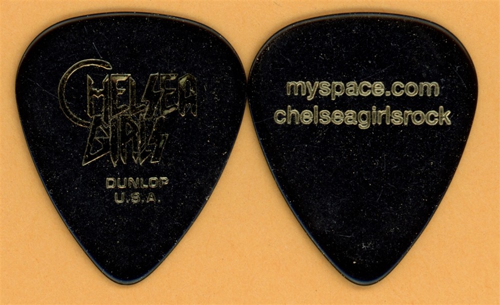 Chelsea Girls Nashville Pussy Vintage Guitar Pick - 2010 US Tour