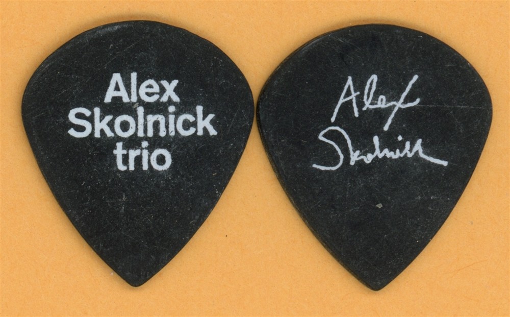 Testament Alex Skolnick Trio Vintage Guitar Pick - 2010 US Tour