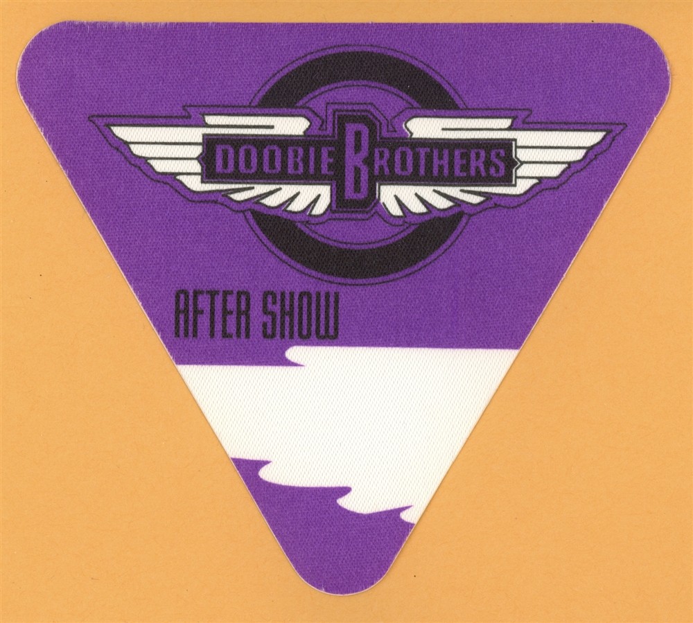 Doobie Brothers 2007 Concert Tour AFTER SHOW Backstage Pass