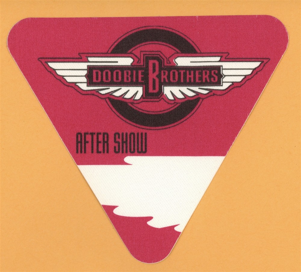 Doobie Brothers 2007 Concert Tour AFTER SHOW Backstage Pass
