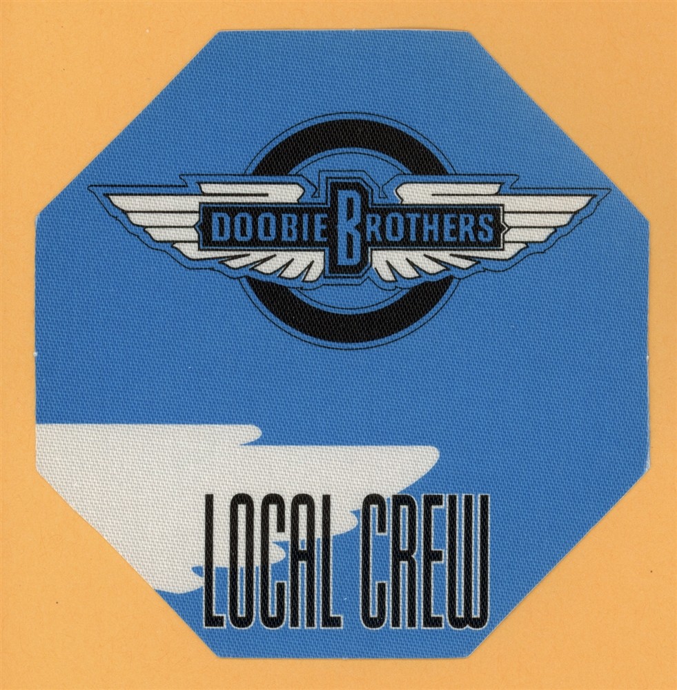 Doobie Brothers 2007 Concert Tour CREW Backstage Pass
