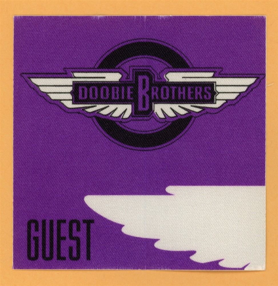 Doobie Brothers 2007 Concert Tour GUEST Backstage Pass