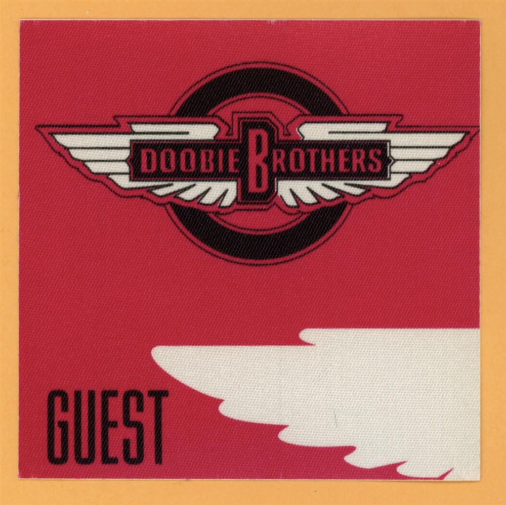 Doobie Brothers 2007 Concert Tour GUEST Backstage Pass