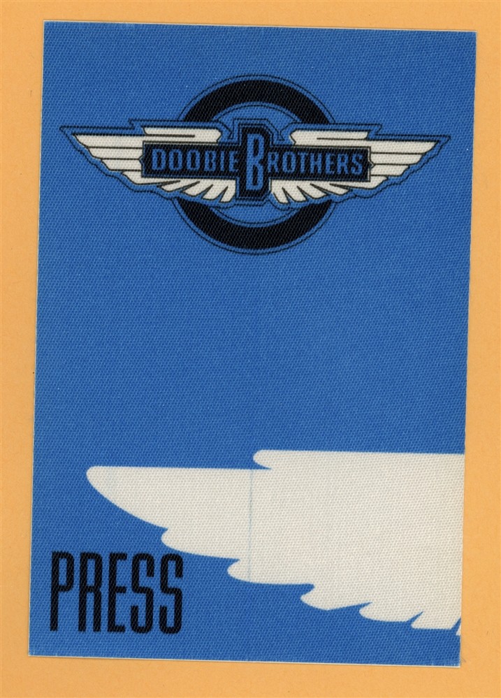 Doobie Brothers 2007 Concert Tour PRESS Backstage Pass