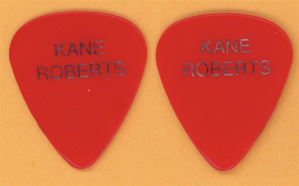 Alice Cooper Kane Roberts Vintage Guitar Pick - 1987 Live In The Flesh Tour
