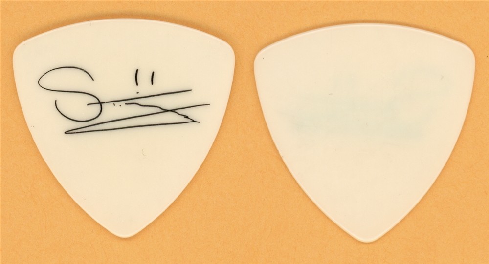 The Police Sting Vintage White Guitar Pick - 1990 Solo Tour