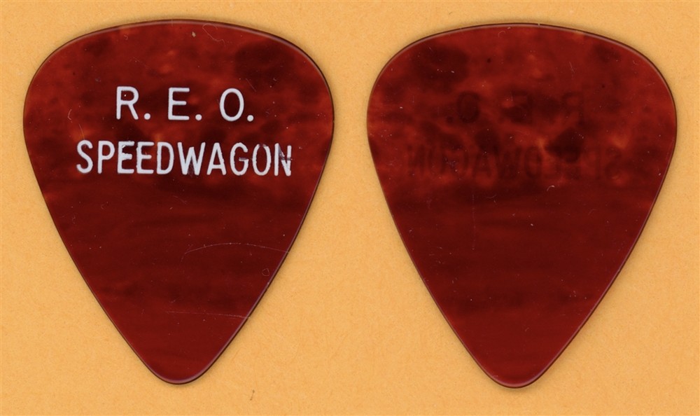 REO Speedwagon Gary Richrath Vintage Guitar Pick - 1979 Tour