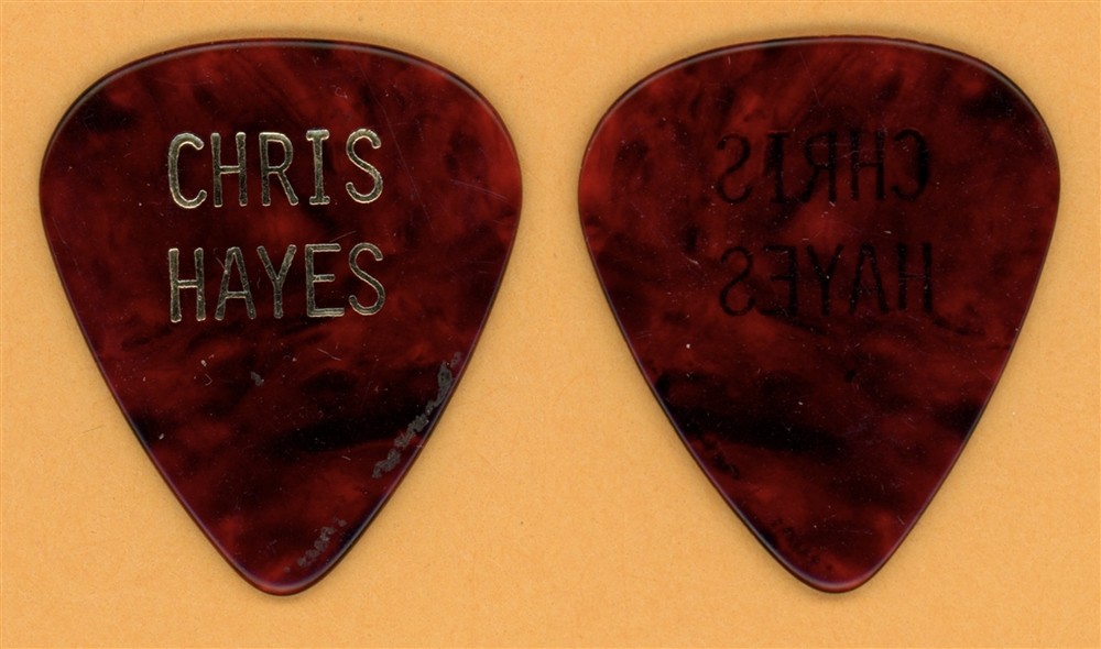 Huey Lewis & The News Chris Hayes Vintage Guitar Pick - 1986 Four! Tour