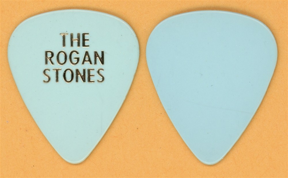 Rolling Stones The Rogan Stones Alan Rogan Guitar Pick - 1982 Tour