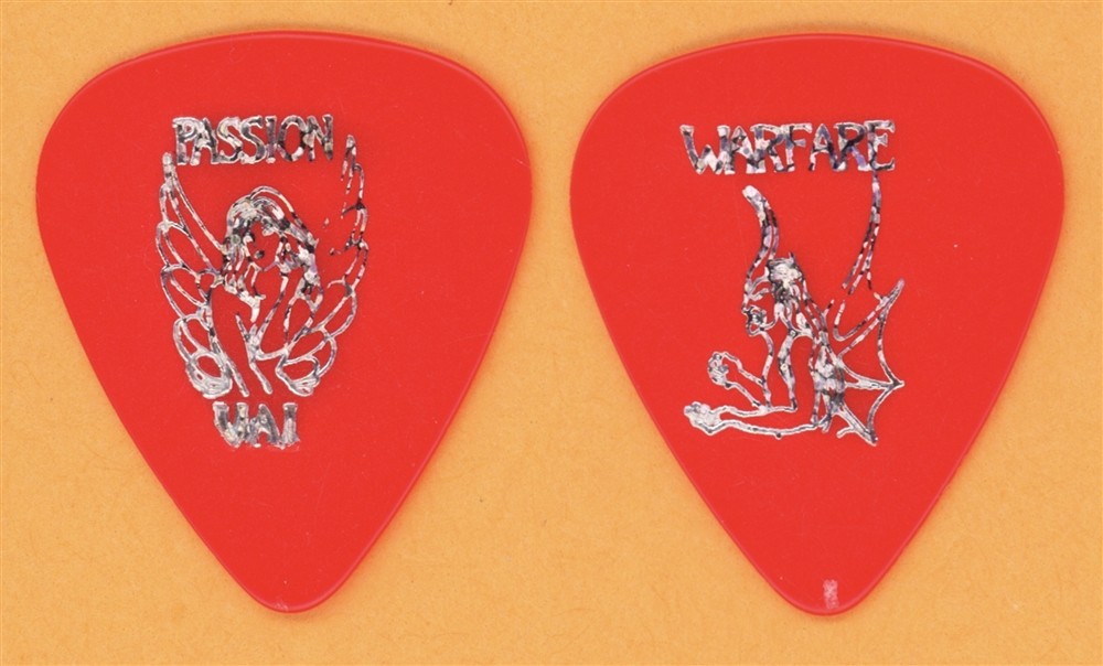 Steve Vai Vintage Guitar Pick - 1990 Passion and Warfare Tour