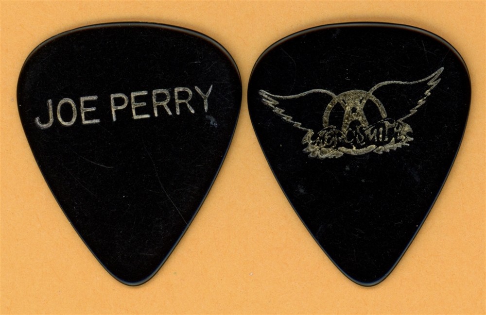 Aerosmith Joe Perry Vintage Guitar Pick - 1985 Done With Mirrors Tour - V1