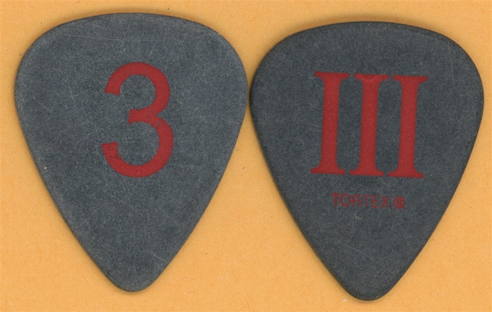 White Stripes Jack White Vintage Guitar Pick - 2006 Get Behind Me Satan Tour