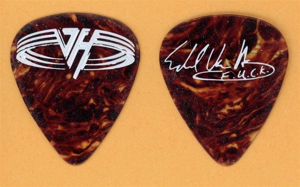 Van Halen EVH Vintage Guitar Pick - 1991 For Unlawful Carnal Knowledge Tour