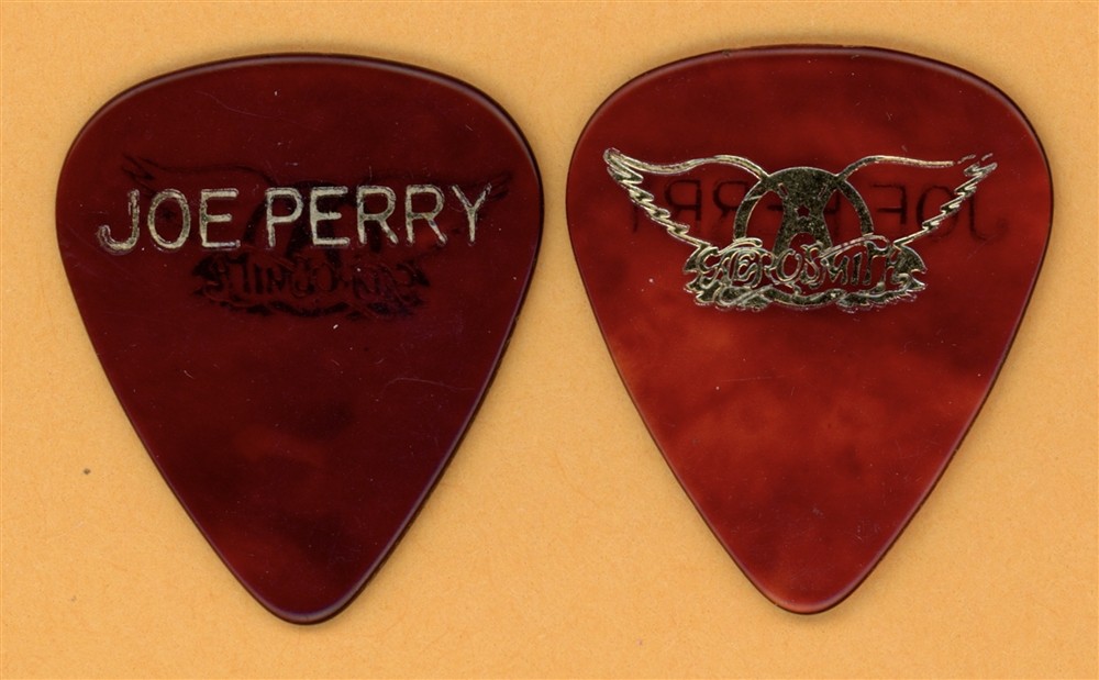 Aerosmith Joe Perry Vintage Guitar Pick - 1985 Done with Mirrors Tour