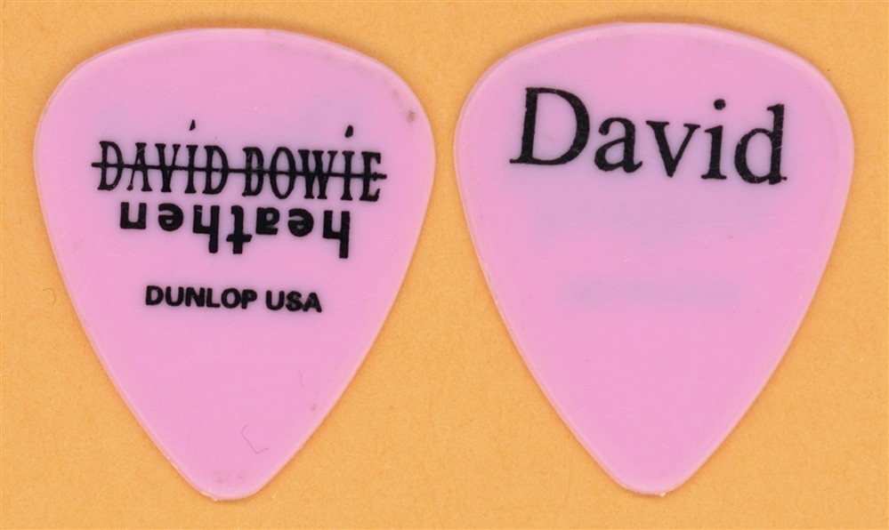David Bowie Vintage Guitar Pick - 2002 Heathen Tour