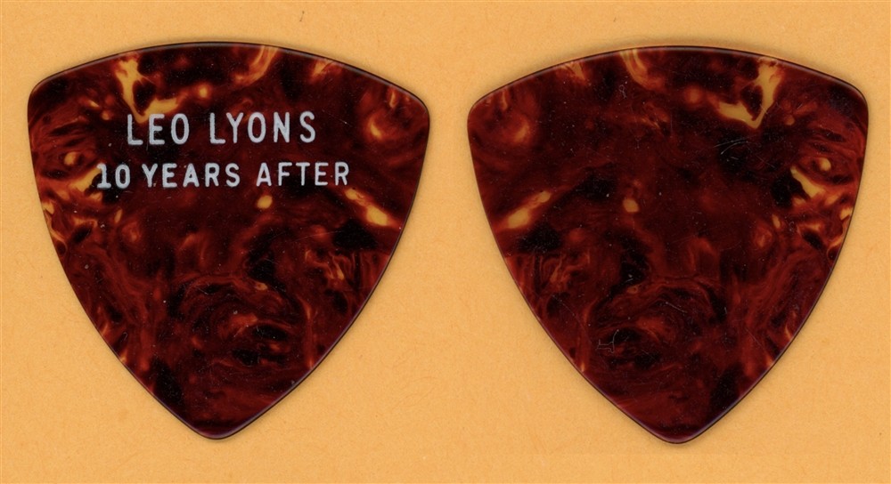 Ten Years After Leo Lyons Vintage Tour Guitar Pick - 1970 Tour